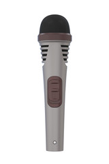 Microphone Isolated on White Background