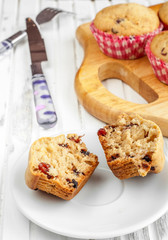 One cut muffin