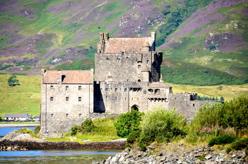 Eilean Donan Castle at Dornie in Scotland