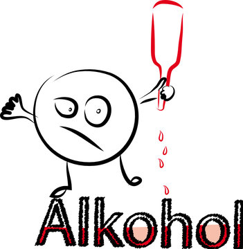 Alkohol - Alkoholkonsum - Nur ein Tropfen ... Sucht, Suchtmittel in der Coronakrise, Krise, Corona, Gefahr