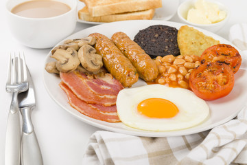 Full English Breakfast & Tea.
