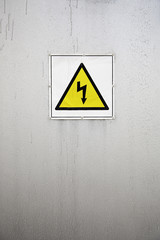 Electrical Warning Sign