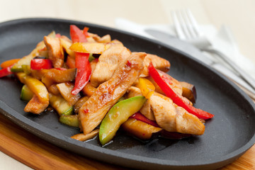 Meat with Vegetables