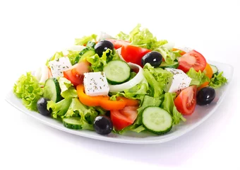 Fotobehang Fresh vegetable salad © valery121283