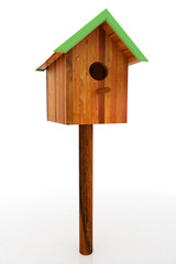 Nest box birdhouse