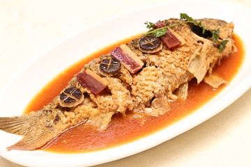 Braised carp