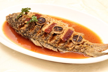 Braised carp