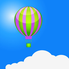 balloon in the sky