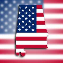 Map of Alabama