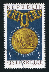 Medal with Minerva and art symbols by Georg Raphael Donner