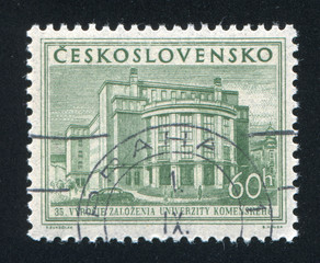 Obraz premium Comenius University.Building