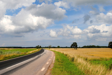 Fototapeta premium Urlaubsfahrt