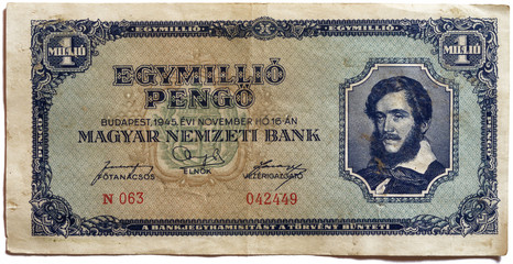 1 Million Pengo (front)