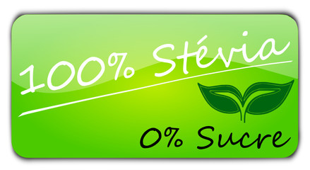 Bouton 100% Stévia