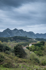 Monta&ntilde;as y casona