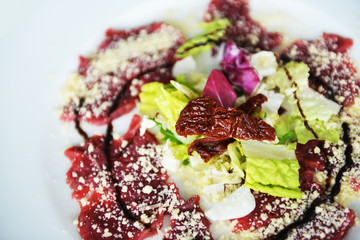 salad in plate