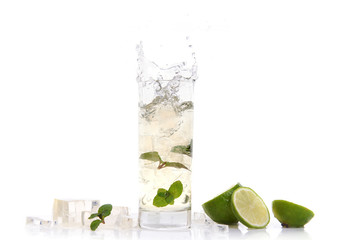 cocktail splashing