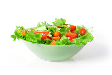 salad with vegetable