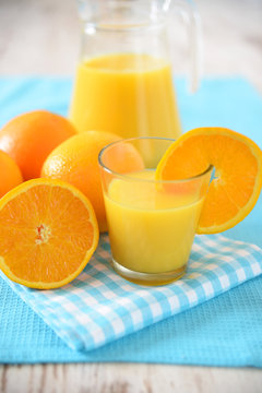 Frischer Apfelsinensaft