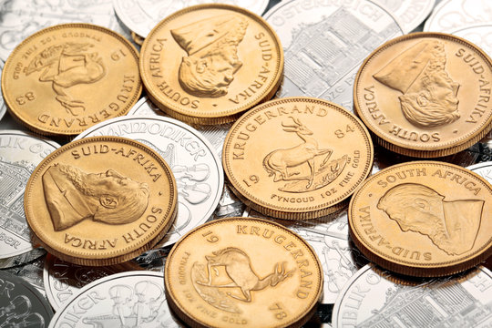 Gold -und Silberm&uuml;nzen