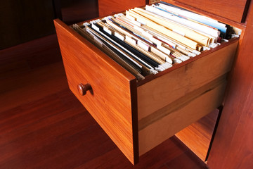 File cabinet - Wood
