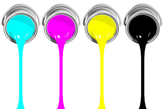 CMYK filling (3D)
