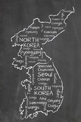 south and north korea