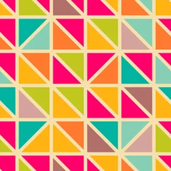 Rolgordijnen Zigzag Abstract geometrisch naadloos patroon