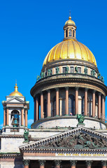Obraz premium Dome of Saint Isaac's Cathedral