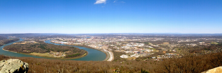 Panoramic View of Chattanooga