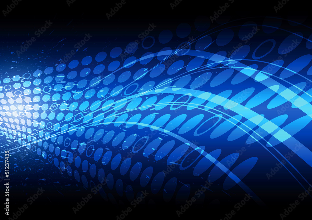 Wall mural abstract dot pattern background