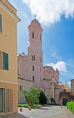 Fototapeta premium Belltower in Sassari