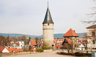 Mittelalterlicher Hexenturm in Bad Homburger Altstadt