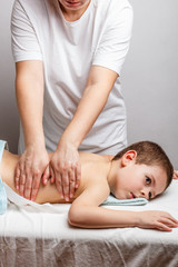 Obraz na płótnie Canvas Children massage