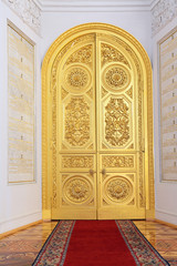 Great Kremlin Palace, doors in Georgievsky hall