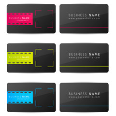 Photographers business card