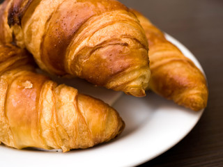 fresh croissant