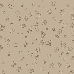 Coffee beige background texture