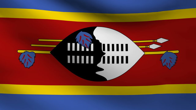 Swaziland flag.