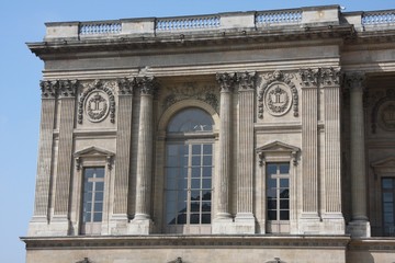 Musée du Louvre (détail)