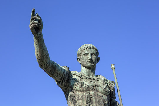 Caesar Augustus in Rome, Italy