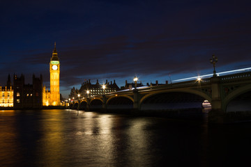 Obraz premium Big Ben and Westminster Bridge