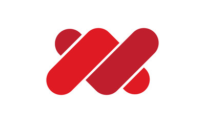 Concept partenaires rouge