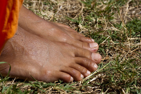 Pieds d'indienne