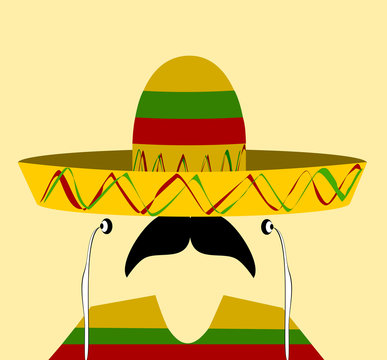 hispanic man wearing sombrereo