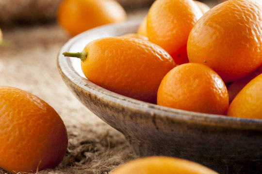 Fresh Organic Raw Kumquats