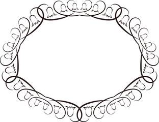 oval frame