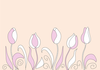 Tulpen Blüten