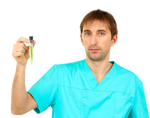 Assayer isolated on white