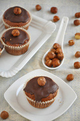 Schokoladen Nuss Muffins
